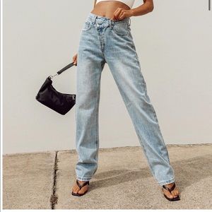 Princess Polly Asymmetric Jean